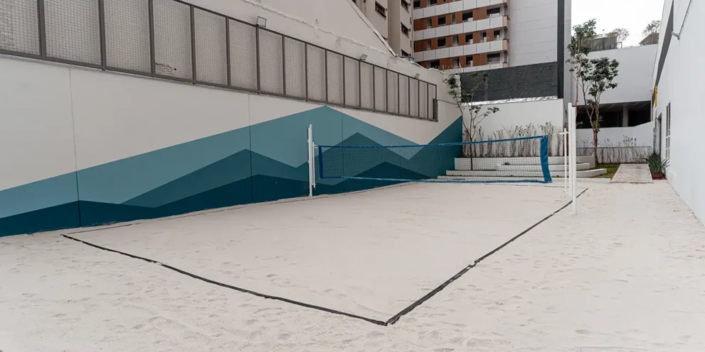 Quadra de areia
