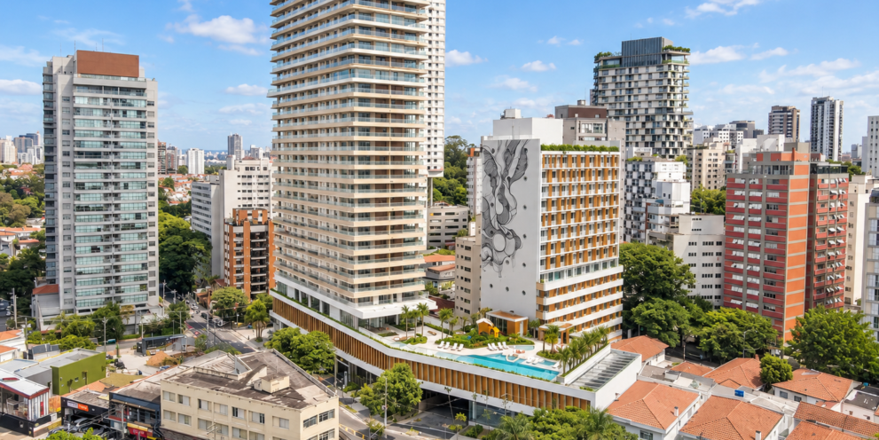 Fachada aérea