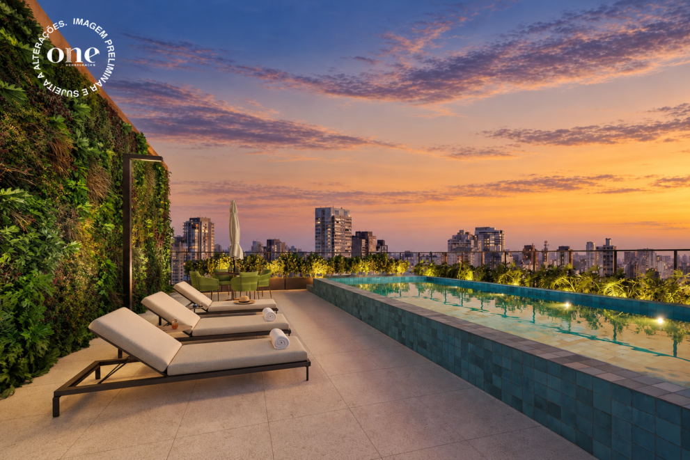 Piscina Rooftop — Nex One Galeria Jardins